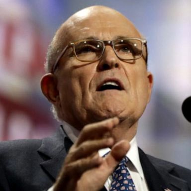 VIDEO: President Trump’s dustup with Rudy Giuliani 