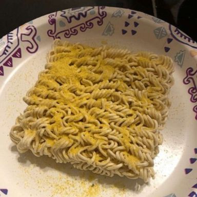 This may be down voted - not the most aesthetically pleasing plate but I am  obsessed with ramen in rice paper. I have been on such a Buldak ramen kick  lately and