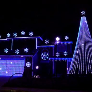 VIDEO: These Christmas lights displays will blow your mind