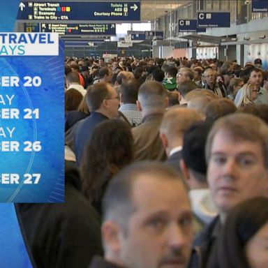 VIDEO: TSA braces for busiest Christmas air travel on record