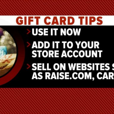 VIDEO: How to cash in on holiday gift cards