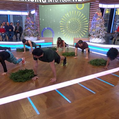 VIDEO: Turn your holiday decorations into a holiday workout