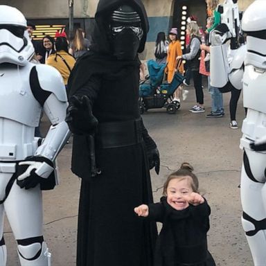 VIDEO: Little girl adores Kylo Ren and the Dark Side has never looked this cute