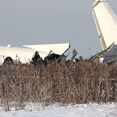 VIDEO: At least 12 dead, 49 injured in Kazakhstan plane crash