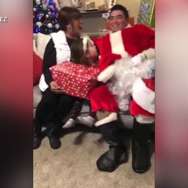 VIDEO: Military son surprises his mom for Christmas