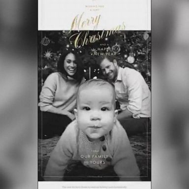 VIDEO: Prince Harry and Meghan Markle's Christmas card goes viral