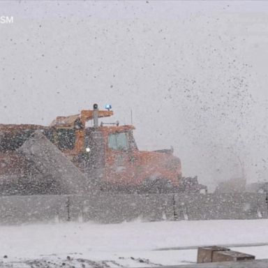 VIDEO: Dangerous winter storm continues to move east