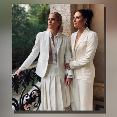 Ashlyn Harris, a goalkeeper for the U.S. Women's National Team (USWNT), and Ali Krieger, a defender, tied the knot over the weekend in Miami.