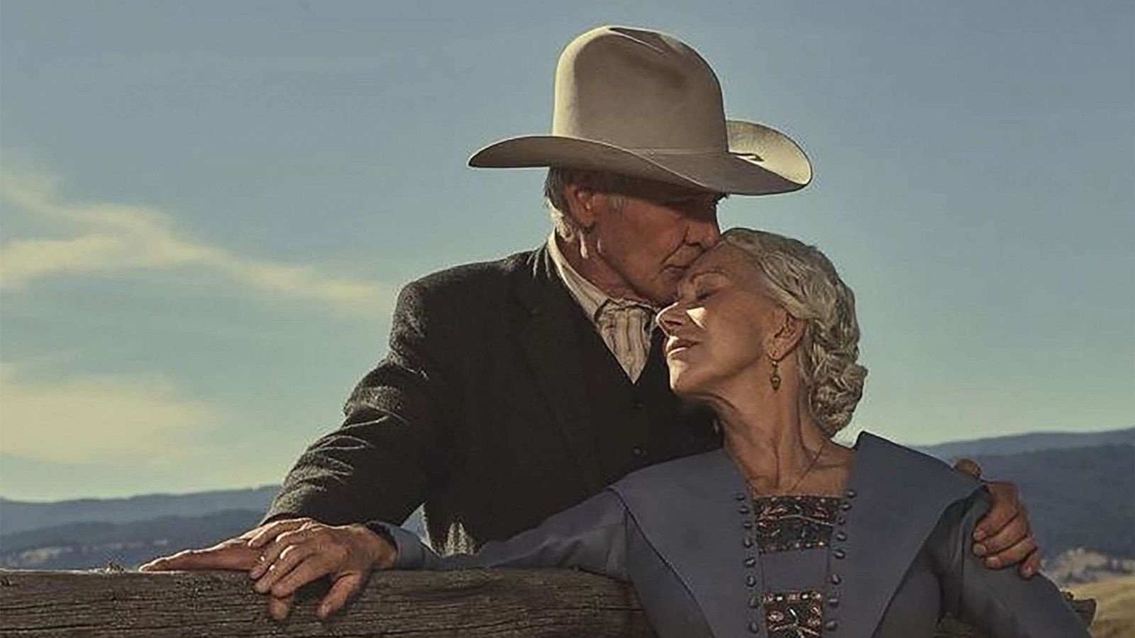 Helen Mirren and Harrison Ford in the Paramount movie, 1923.