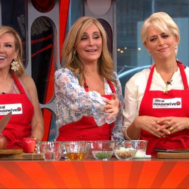 VIDEO: Family food fight with the Real Housewives of New York