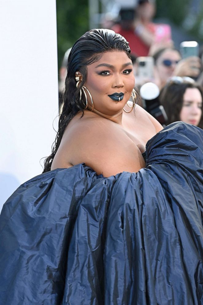 PHOTO: Lizzo attends the 2022 MTV VMAs on Aug. 28, 2022 in Newark, N.J. 
