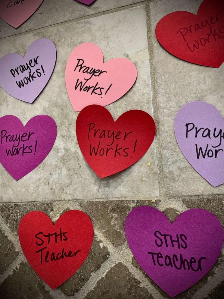 PHOTO: Lamere Johnson, 7, is a first grade student at Johnston Elementary School in Johnston, South Carolina. Fellow students are selling paper hearts and all the proceeds go directly into Lamere's account at the Children's Organ Transplant Association.