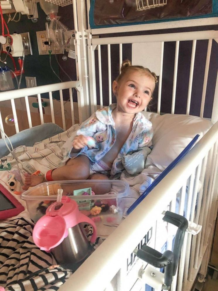 PHOTO: Quinn Walker was born in 2007 missing the left side of her heart. She's had two open heart surgeries and one more procedure coming in April 2020.