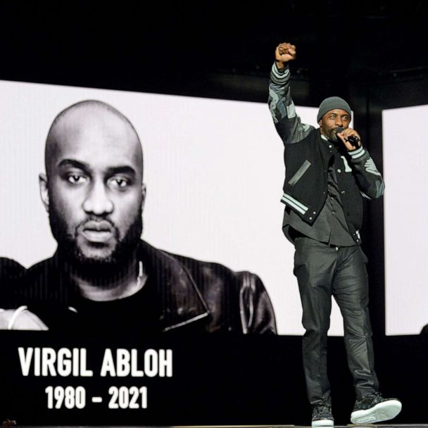 Idris Elba Honors Virgil Abloh at Fashion Awards 2021