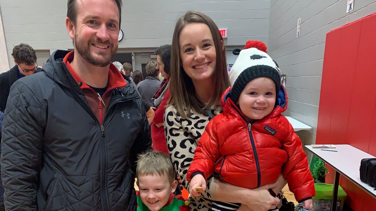 PHOTO: Jamie Johnson is pictured with her family.