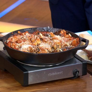 VIDEO: How to make scruffy eggplant lasagne