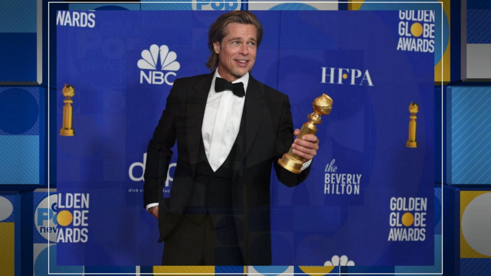 VIDEO: Brad Pitt says why he didn’t bring a date to the Golden Globes