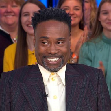 VIDEO: Billy Porter shares the inspiration behind his fierce Golden Globes look