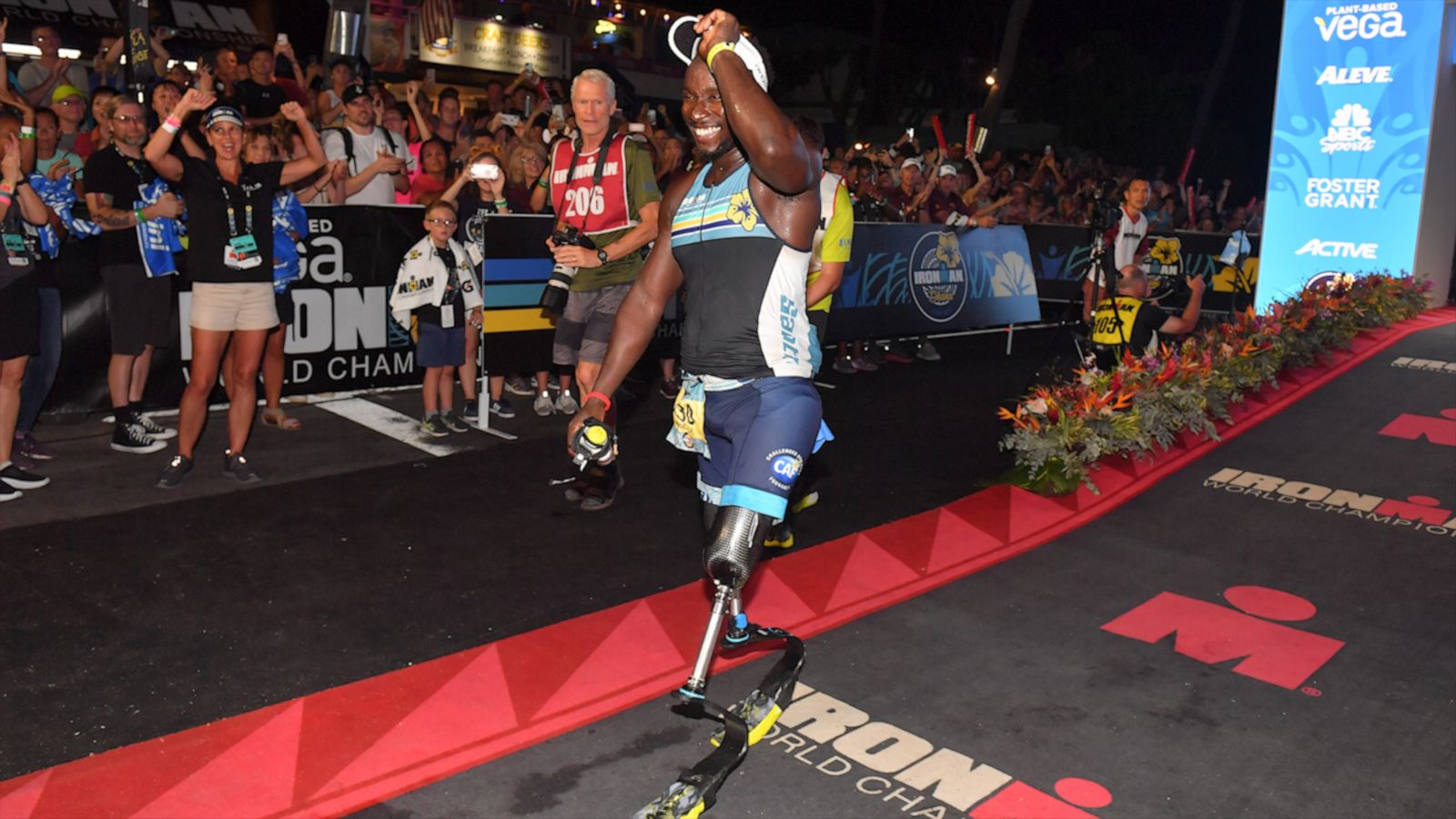 VIDEO: How this amputee made history at the Ironman World Championship