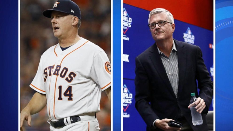 MLB suspends Houston Astros GM, manager for sign-stealing in 2017 World  Series - ABC News
