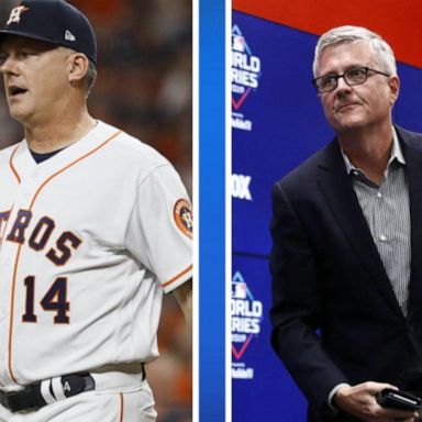 VIDEO: MLB suspends Astros manager, GM for sign-stealing 