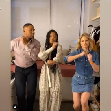 VIDEO: Keke, Michael and Sara's TikTok dance