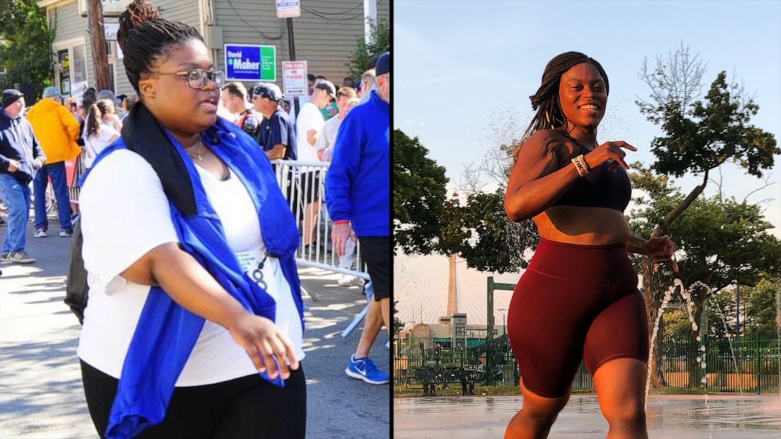 How this woman went from 350 pounds to 4-time marathoner - Good Morning  America