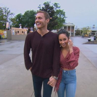 VIDEO: 'The Bachelor' preview: Peter and Victoria F. run in to her ex during a date