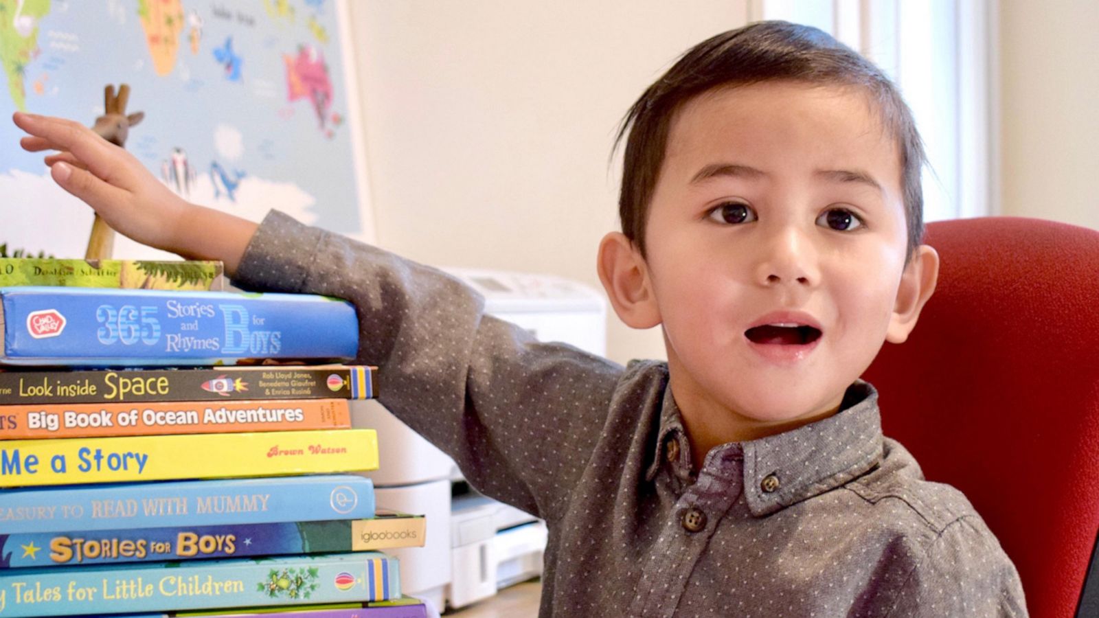 VIDEO: 3-year-old is youngest member of Mensa IQ society