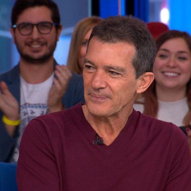 VIDEO: Antonio Banderas says a heart attack helped him approach 'Pain and Glory'