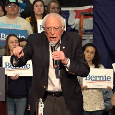 PHOTO: VIDEO: Sanders polls on top in Iowa as 2020 candidates gear up for caucuses