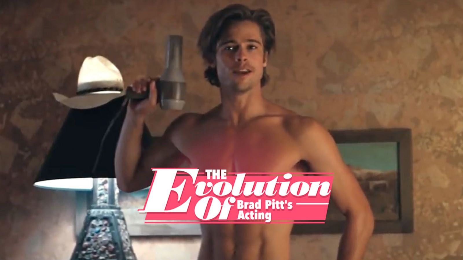 VIDEO: The evolution of Brad Pitt's acting