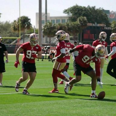 VIDEO: Fans, players gear up for Super Bowl Sunday in Miami