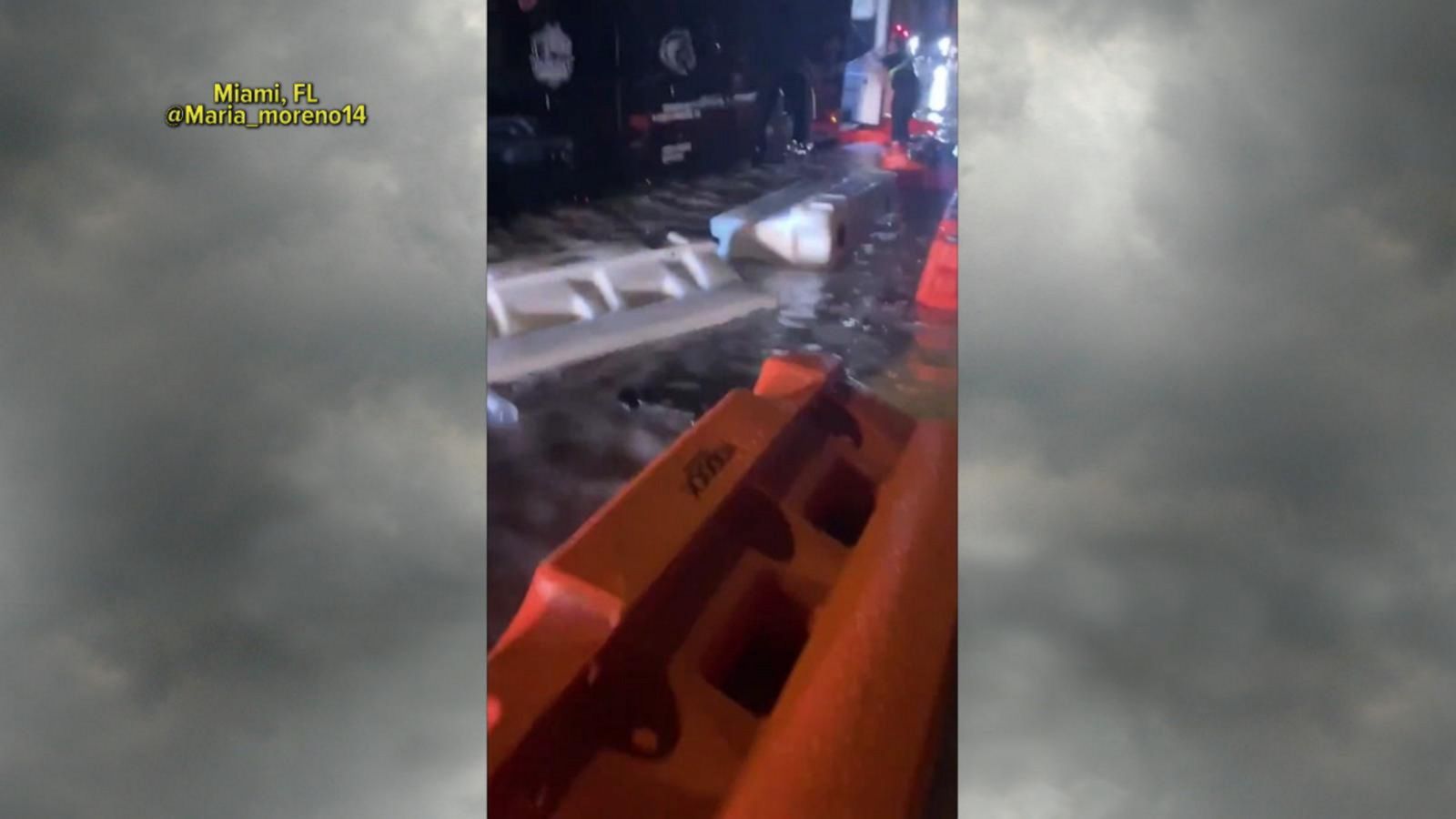 VIDEO: Severe weather disturbs Super Bowl party