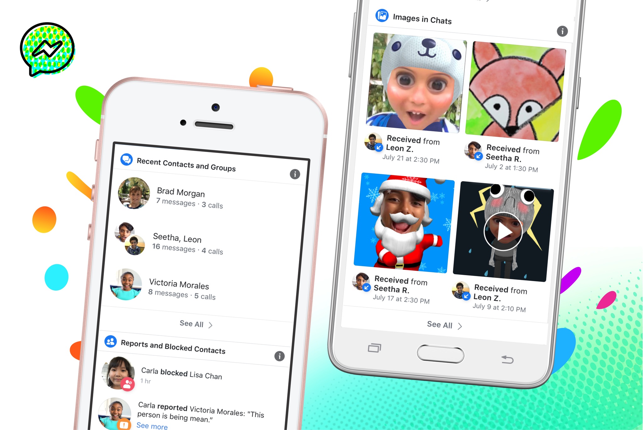PHOTO: Facebook's Messenger Kids has new features. 