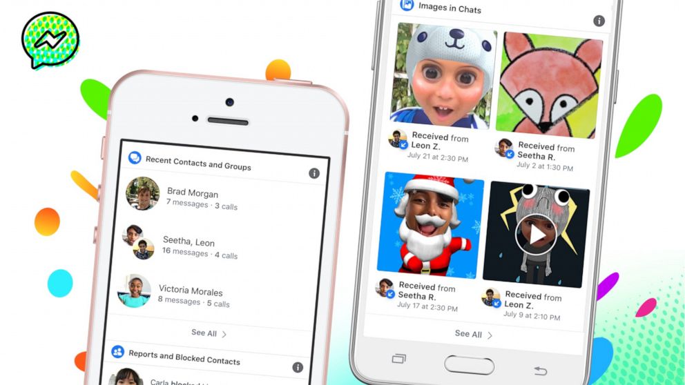 PHOTO: Facebook's Messenger Kids has new features. 