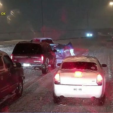 VIDEO: Dangerous storm sweeps the country with snow, tornado threat