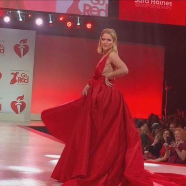 VIDEO: Sara's Go Red For Women runway show