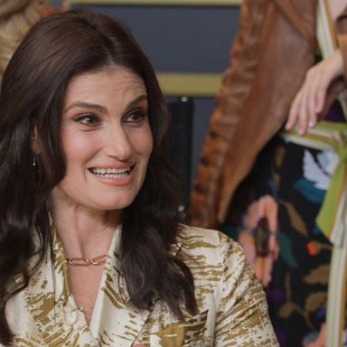 VIDEO: Idina Menzel prepares for magical performance at the Oscars