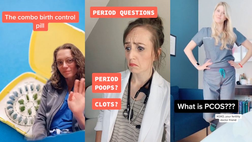 Women turn to TikTok for health information and OBGYNs are there to