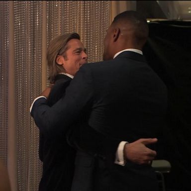 VIDEO: When Michael met Brad Pitt at the Oscars