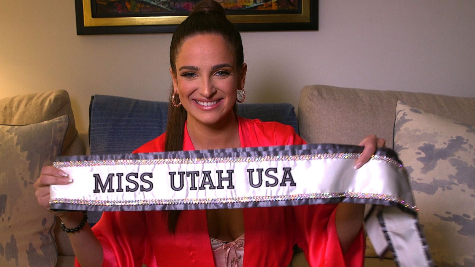 VIDEO: We got ready for Fashion Week with Miss USA's 1st openly bisexual contestant