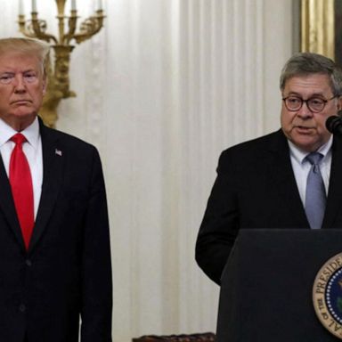 VIDEO: Trump reacts to Attorney General Barr’s criticism of tweets about DOJ