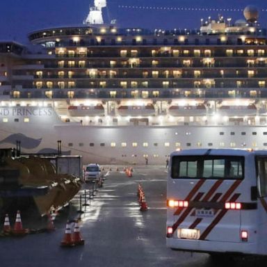 VIDEO: American passengers to be evacuated from quarantined cruise ship in Japan