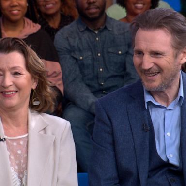 VIDEO: Liam Neeson and Lesley Manville talk 'Ordinary Love'