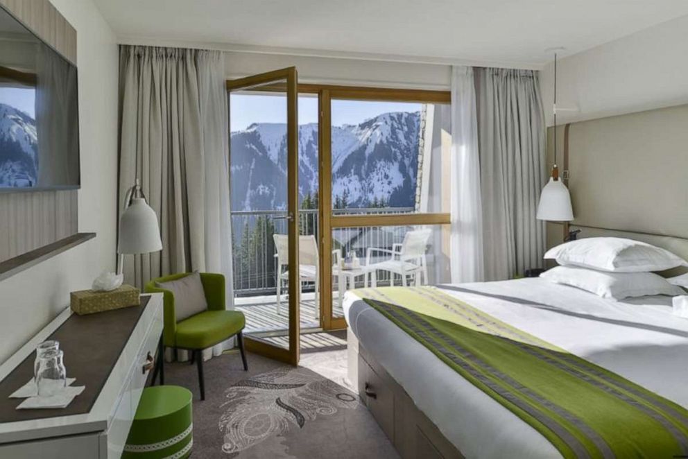 PHOTO: A room with a mountain view at the Club Med Grand Massif Samoens Morillon. 