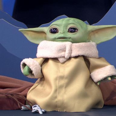 VIDEO: First look at the brand-new Baby Yoda toys