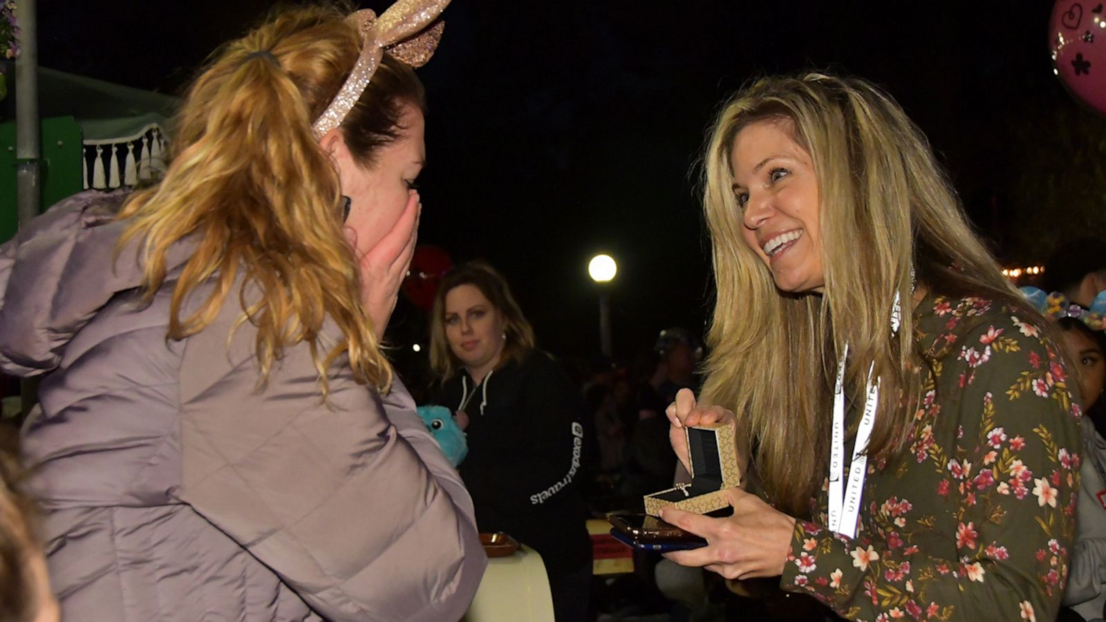 VIDEO: Woman gets surprised with engagement ring after losing it at airport