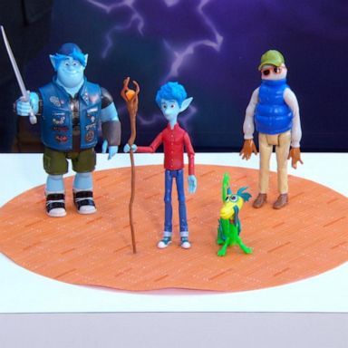 VIDEO: New toys inspired by Pixar film 'Onward' debut at New York Toy Fair