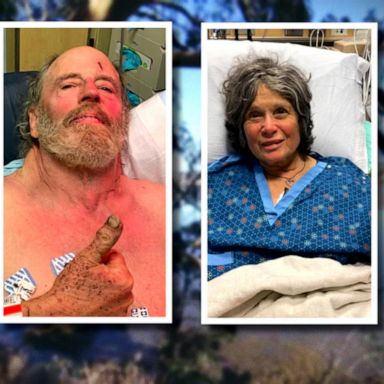 PHOTO: VIDEO: Couple rescued after 8 days in California wilderness